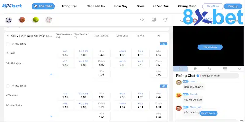 Tổng hợp app cá độ bóng đá uy tín trên thị trường hiện nay 4 8xbet - App cá cược uy tín nhất