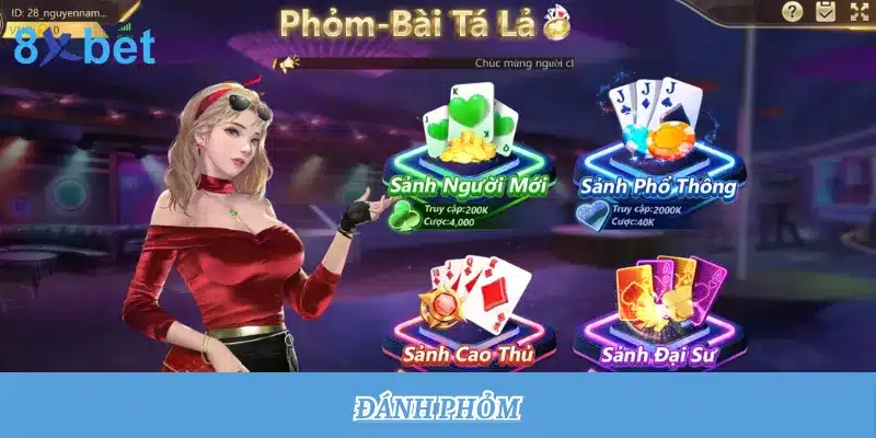 Kinh nghiệm đánh Phỏm dễ thắng đang được săn đón tại 8xbet 3 đánh Phỏm